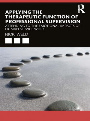 cover image of Applying the Therapeutic Function of Professional Supervision